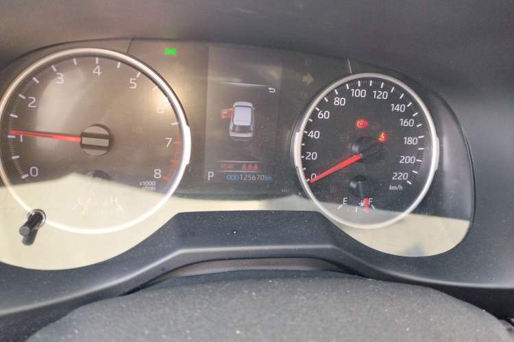 Used Toyota Wildlander 2021 2.0L CVT 4x4 Luxury Edition Odometer Close Up