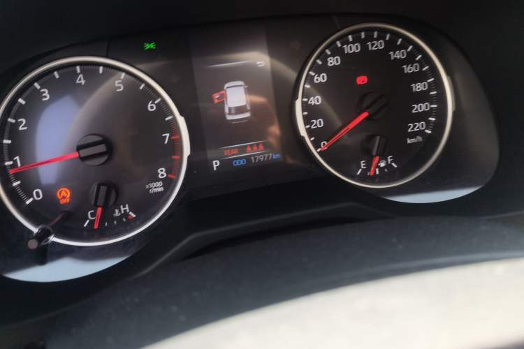 Used Toyota Wildlander 2021 2.0L CVT 4x4 Luxury Edition Odometer Close Up
