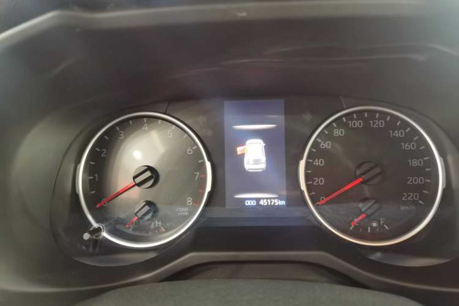 Used Toyota Wildlander 2021 2.0L CVT Two-Wheel Drive Luxury Edition Odometer Close Up