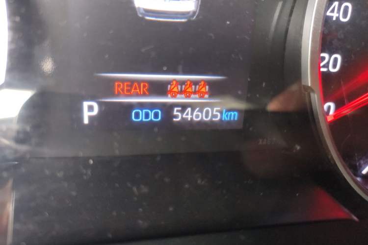 Used Toyota Wildlander 2021 2.0L CVT Two-Wheel Drive Luxury Edition Odometer Close Up