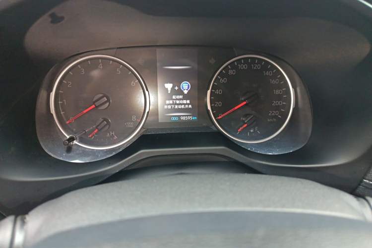 Used Toyota Wildlander 2021 2.0L CVT Two-Wheel Drive Luxury Edition Odometer Close Up