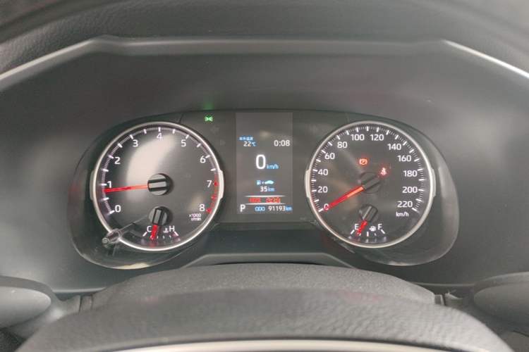 Used Toyota Wildlander 2022 2.0L CVT Two-Wheel Drive Luxury Edition Instrument Cluster
