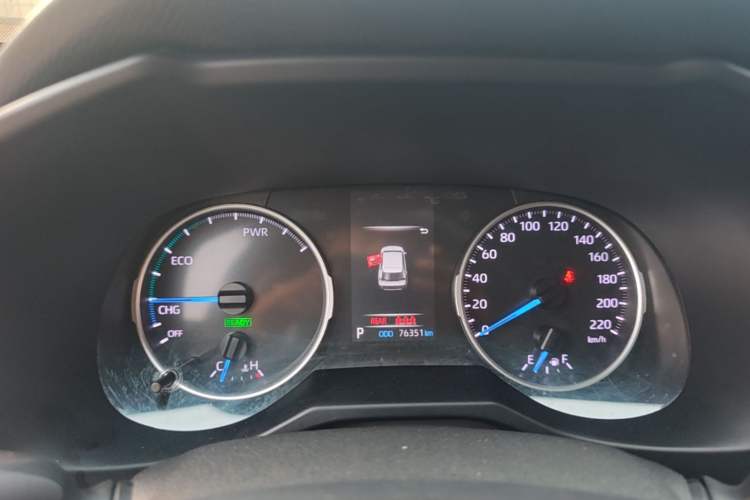 Used Toyota Wildlander 2022 Dual-Engine 2.5L E-CVT Two-Wheel Drive Urban Edition Instrument Cluster