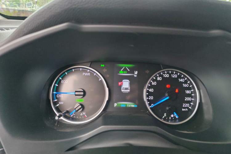 Used Toyota Wildlander 2022 Dual-Engine 2.5L E-CVT Two-Wheel Drive Luxury PLUS Edition Instrument Cluster