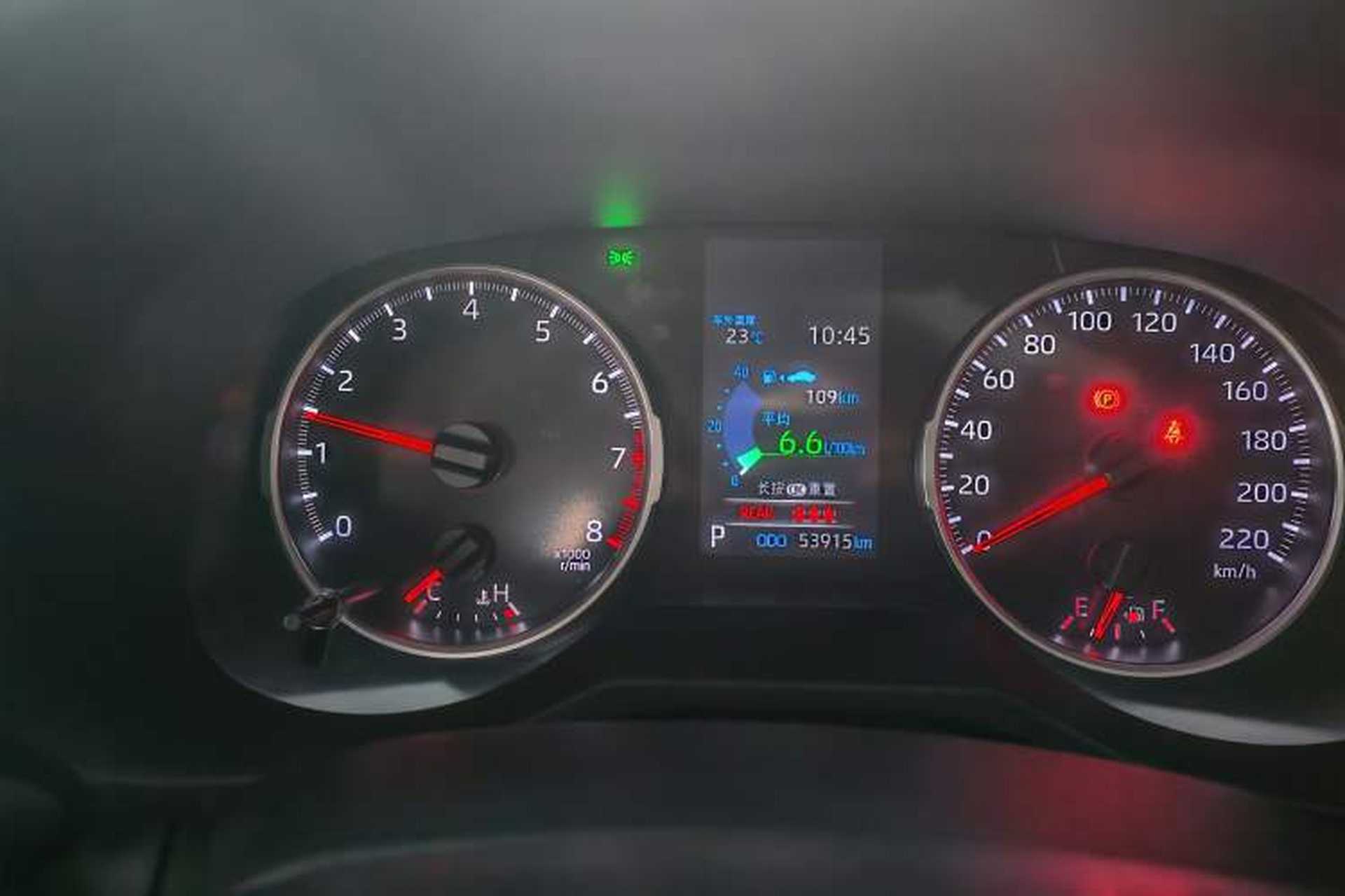 Used Toyota Wildlander 2022 2.0L CVT Two-Wheel Drive Luxury PLUS Edition Instrument Cluster