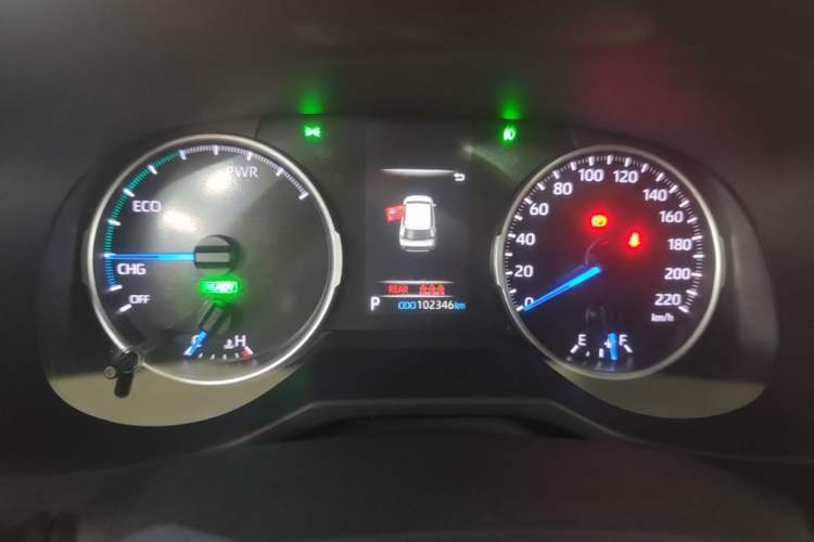 Used Toyota Wildlander 2022 Dual-Engine 2.5L E-CVT Two-Wheel Drive Luxury Edition Instrument Cluster