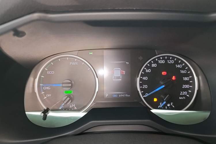 Used Toyota Wildlander 2022 Dual-Engine 2.5L E-CVT Four-Wheel Drive Luxury Edition Instrument Cluster