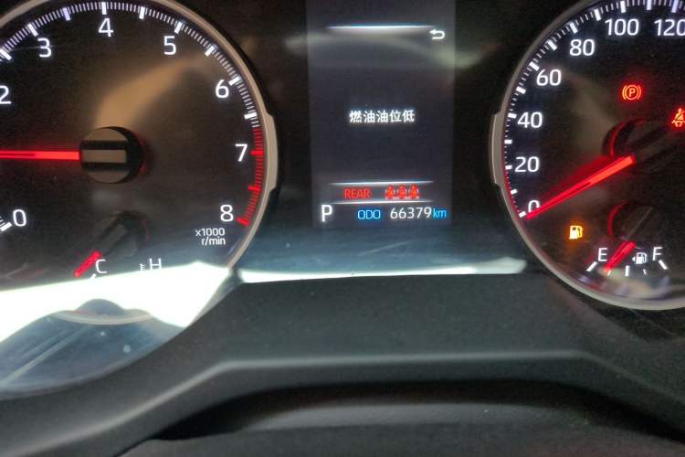 Used Toyota Wildlander 2022 2.0L CVT Two-Wheel Drive Luxury PLUS Edition Odometer Close Up