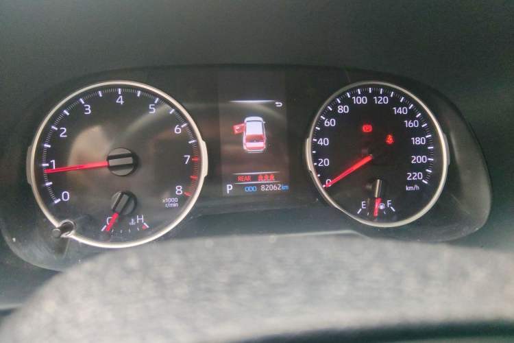 Used Toyota Wildlander 2022 2.0L CVT Two-Wheel Drive Leading Edition Odometer Close Up