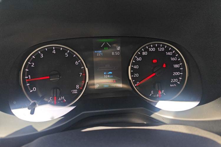 Used Toyota Wildlander 2022 2.0L CVT Two-Wheel Drive Luxury PLUS Edition Odometer Close Up