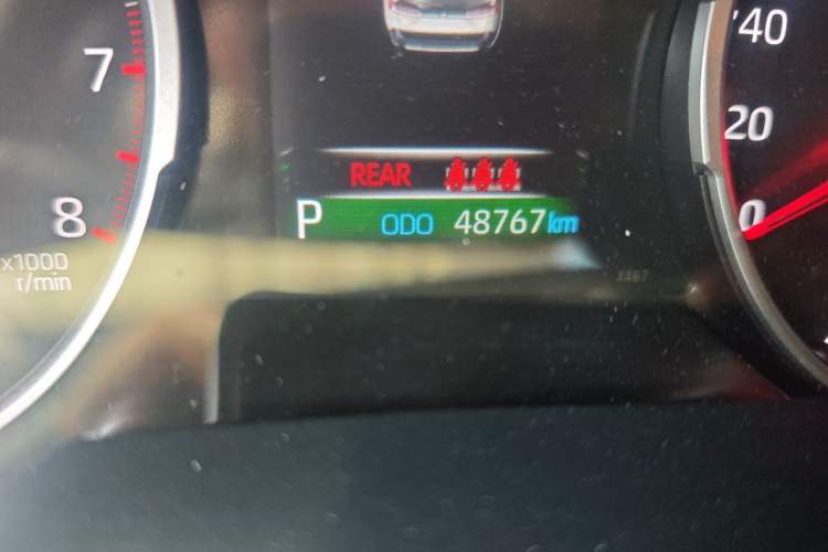 Used Toyota Wildlander 2022 2.0L CVT 4x4 Luxury PLUS Edition Odometer Close Up