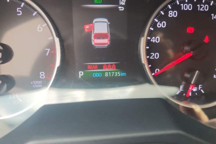 Used Toyota Wildlander 2022 2.0L CVT Two-Wheel Drive Luxury PLUS Edition Odometer Close Up
