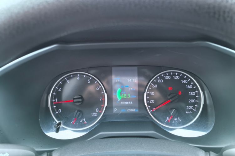 Used Toyota Wildlander 2022 Updated Version 2.0L CVT Two-Wheel Drive Leading Edition Odometer Close Up