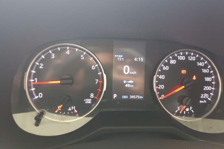 Used Toyota Wildlander 2022 2.0L CVT Two-Wheel Drive Luxury PLUS Edition Instrument Cluster