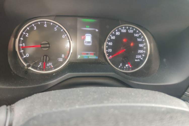 Used Toyota Wildlander 2022 Updated Version 2.0L CVT Two-Wheel Drive Leading Edition Odometer Close Up