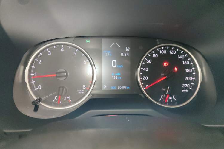 Used Toyota Wildlander 2022 2.0L CVT Two-Wheel Drive Luxury PLUS Edition Instrument Cluster