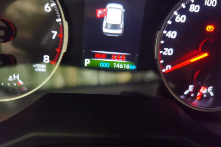 Used Toyota Wildlander 2022 2.0L CVT Two-Wheel Drive Prestige Edition Odometer Close Up