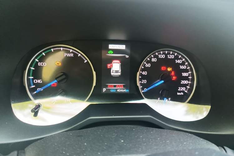 Used Toyota Wildlander 2022 Dual-Engine 2.5L E-CVT Two-Wheel Drive Luxury PLUS Edition Instrument Cluster
