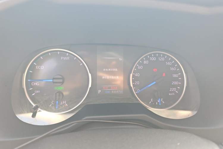 Used Toyota Wildlander 2022 Dual-Engine 2.5L E-CVT Two-Wheel Drive Luxury PLUS Edition Instrument Cluster