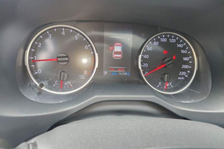 Used Toyota Wildlander 2022 2.0L CVT 4x4 Luxury PLUS Edition Odometer Close Up
