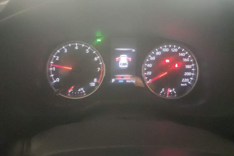 Used Toyota Wildlander 2022 Updated Version 2.0L CVT Two-Wheel Drive Leading Edition Odometer Close Up