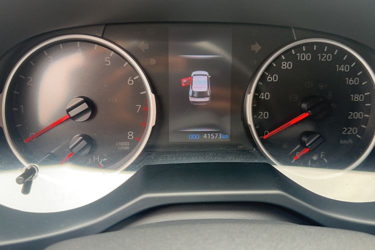 Used Toyota Wildlander 2022 2.0L CVT 4x4 Luxury PLUS Edition Odometer Close Up
