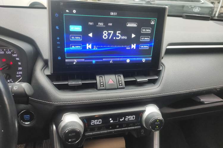 Used Toyota Wildlander 2022 2.0L CVT Two-Wheel Drive Luxury PLUS Edition Audio And AC Panel