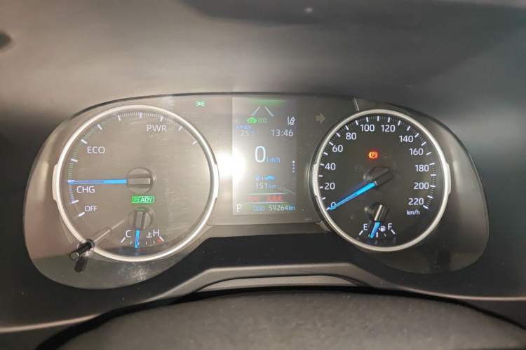 Used Toyota Wildlander 2022 Dual-Engine 2.5L E-CVT Two-Wheel Drive Luxury PLUS Edition Instrument Cluster