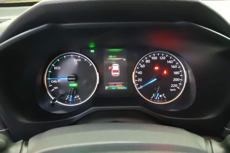 Used Toyota Wildlander 2022 Dual-Engine 2.5L E-CVT Four-Wheel Drive Luxury Edition Instrument Cluster