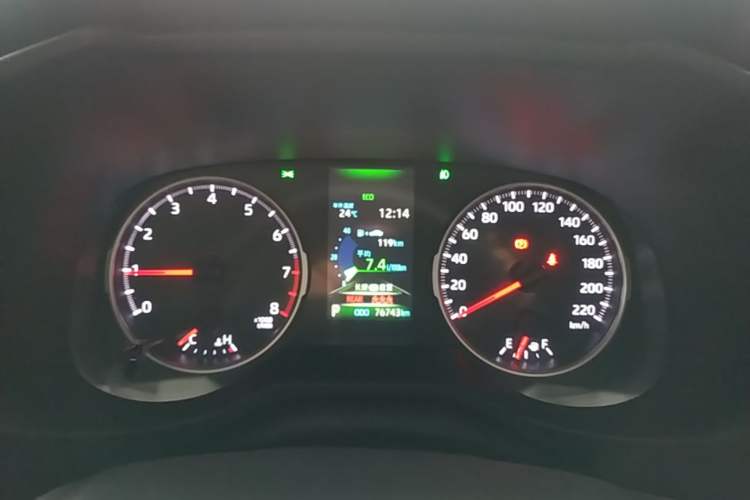 Used Toyota Wildlander 2022 2.0L CVT Two-Wheel Drive Luxury PLUS Edition Instrument Cluster
