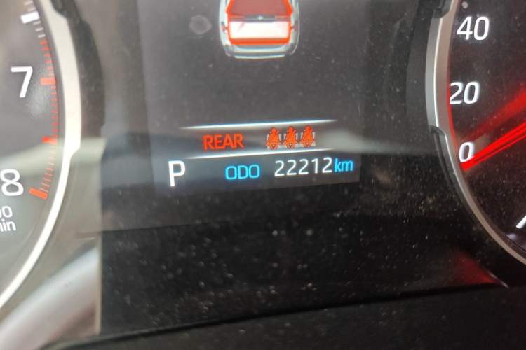 Used Toyota Wildlander 2022 2.0L CVT 4x4 Luxury PLUS Edition Odometer Close Up