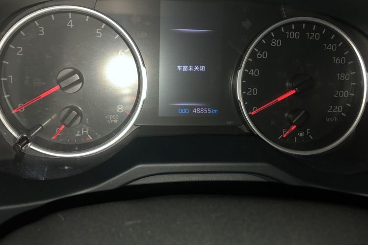 Used Toyota Wildlander 2022 2.0L CVT Two-Wheel Drive Luxury PLUS Edition Odometer Close Up
