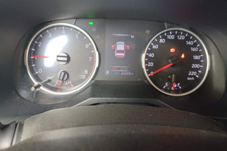 Used Toyota Wildlander 2022 2.0L CVT Two-Wheel Drive Luxury PLUS Edition Odometer Close Up