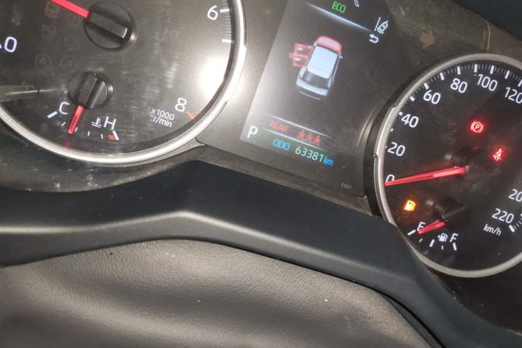 Used Toyota Wildlander 2022 2.0L CVT Two-Wheel Drive Luxury PLUS Edition Odometer Close Up