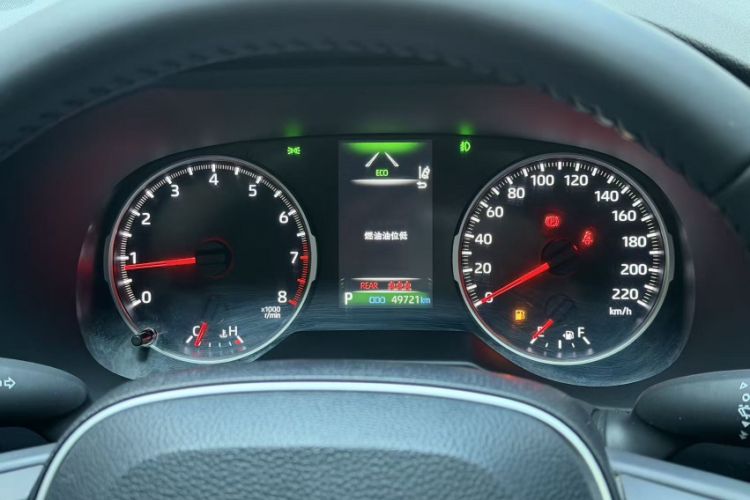 Used Toyota Wildlander 2022 2.0L CVT 4x4 Luxury PLUS Edition Odometer Close Up