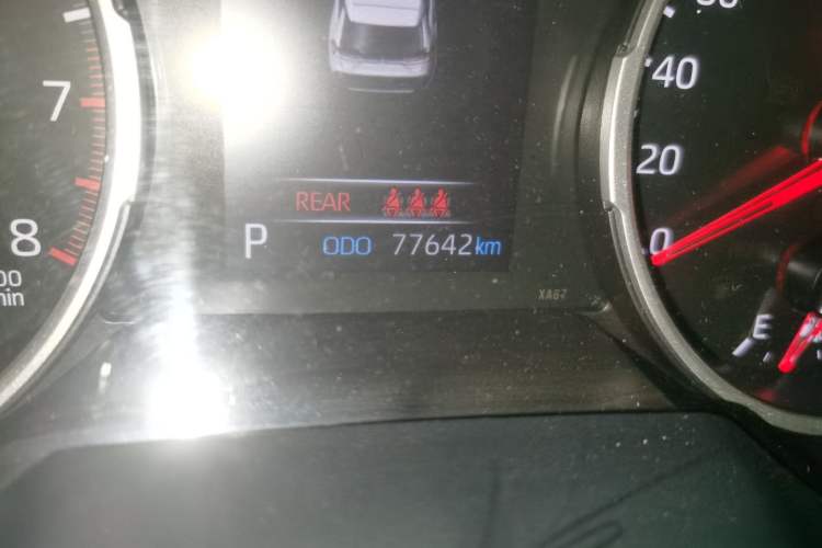 Used Toyota Wildlander 2022 2.0L CVT Two-Wheel Drive Luxury PLUS Edition Odometer Close Up