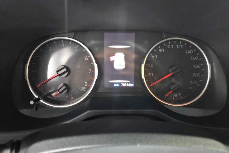 Used Toyota Wildlander 2022 2.0L CVT Two-Wheel Drive Luxury Edition Odometer Close Up