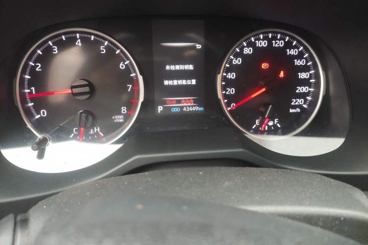 Used Toyota Wildlander 2022 2.0L CVT Two-Wheel Drive Luxury PLUS Edition Odometer Close Up
