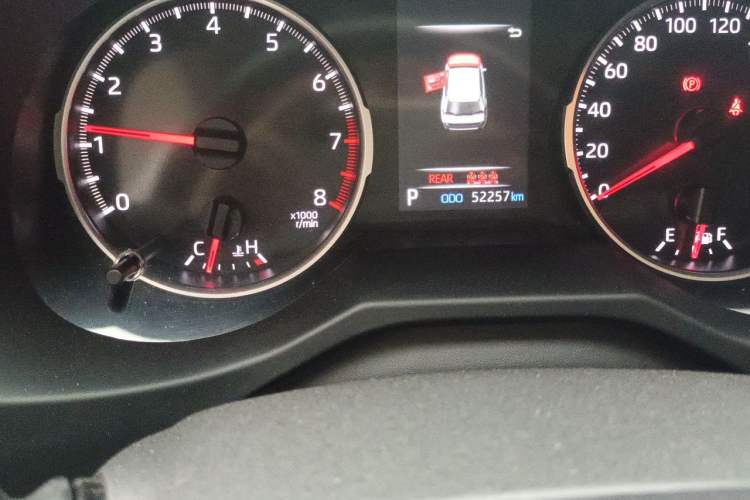 Used Toyota Wildlander 2022 2.0L CVT Two-Wheel Drive Prestige Edition Odometer Close Up
