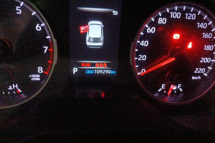 Used Toyota Wildlander 2022 2.0L CVT 4x4 Luxury PLUS Edition Odometer Close Up