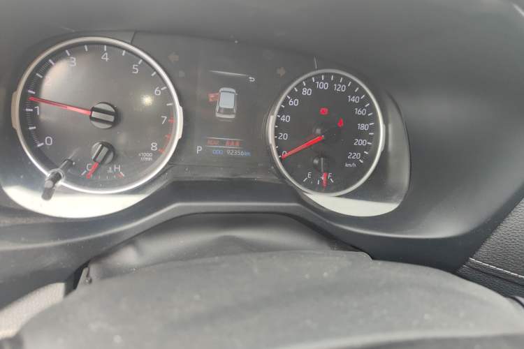 Used Toyota Wildlander 2022 2.0L CVT Two-Wheel Drive Leading Edition Odometer Close Up