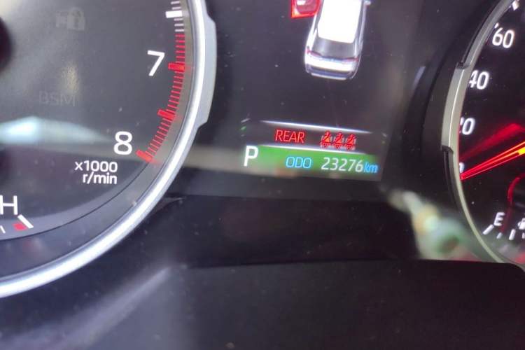 Used Toyota Wildlander 2022 2.0L CVT Two-Wheel Drive Leading Edition Odometer Close Up