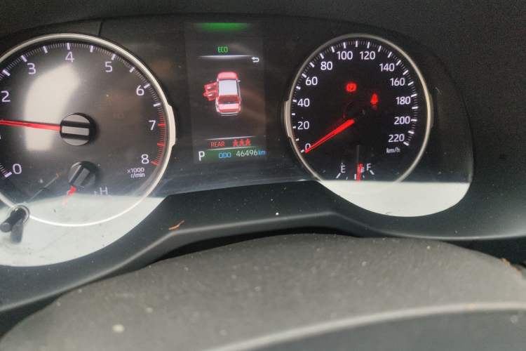 Used Toyota Wildlander 2022 2.0L CVT Two-Wheel Drive Luxury Edition Odometer Close Up