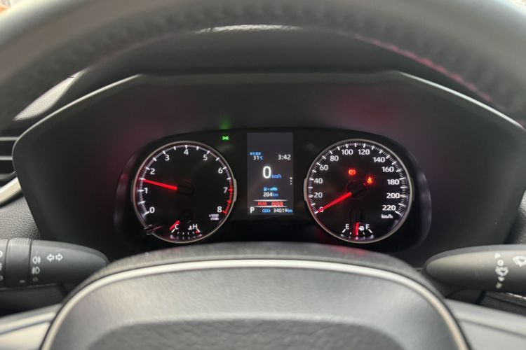 Used Toyota Wildlander 2022 2.0L CVT 4x4 Luxury PLUS Edition Odometer Close Up