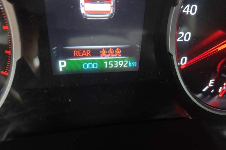 Used Toyota Wildlander 2022 2.0L CVT Two-Wheel Drive Luxury Edition Odometer Close Up