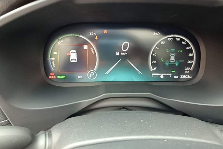 Used Toyota Wildlander 2023 Dual-Motor 2.5L E-CVT Two-Wheel Drive Prestige Edition Instrument Cluster
