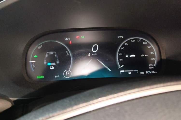 Used Toyota Wildlander 2023 Dual-Motor 2.5L E-CVT Two-Wheel Drive Luxury PLUS Edition Instrument Cluster