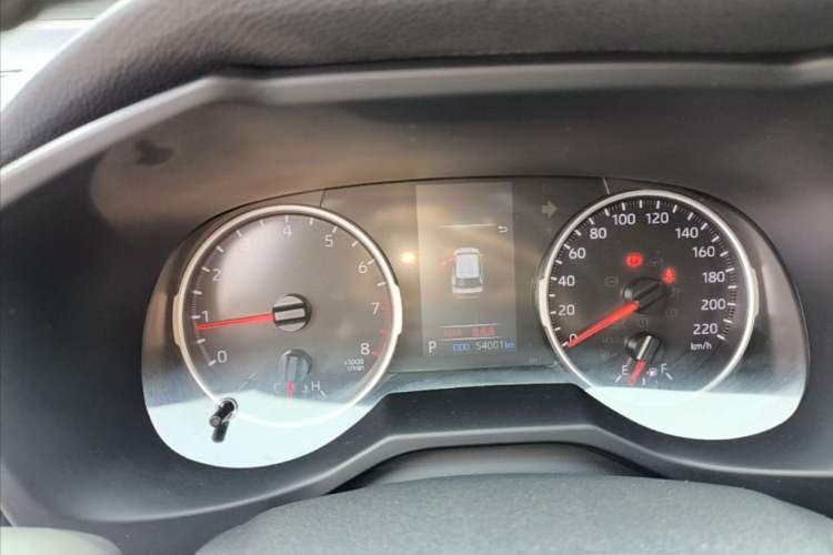 Used Toyota Wildlander 2023 2.0L CVT Two-Wheel Drive Leading Edition Odometer Close Up