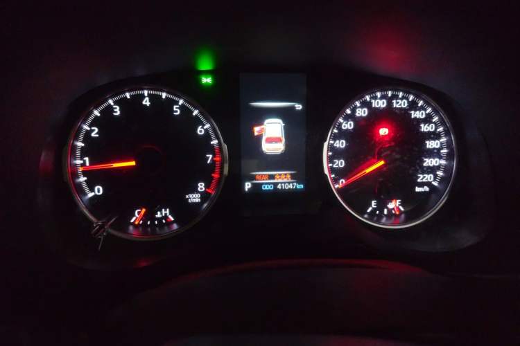 Used Toyota Wildlander 2023 2.0L CVT Two-Wheel Drive Leading Edition Odometer Close Up