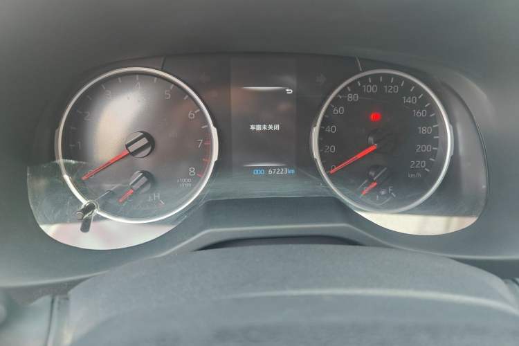 Used Toyota Wildlander 2023 2.0L CVT Two-Wheel Drive Urban Edition Odometer Close Up